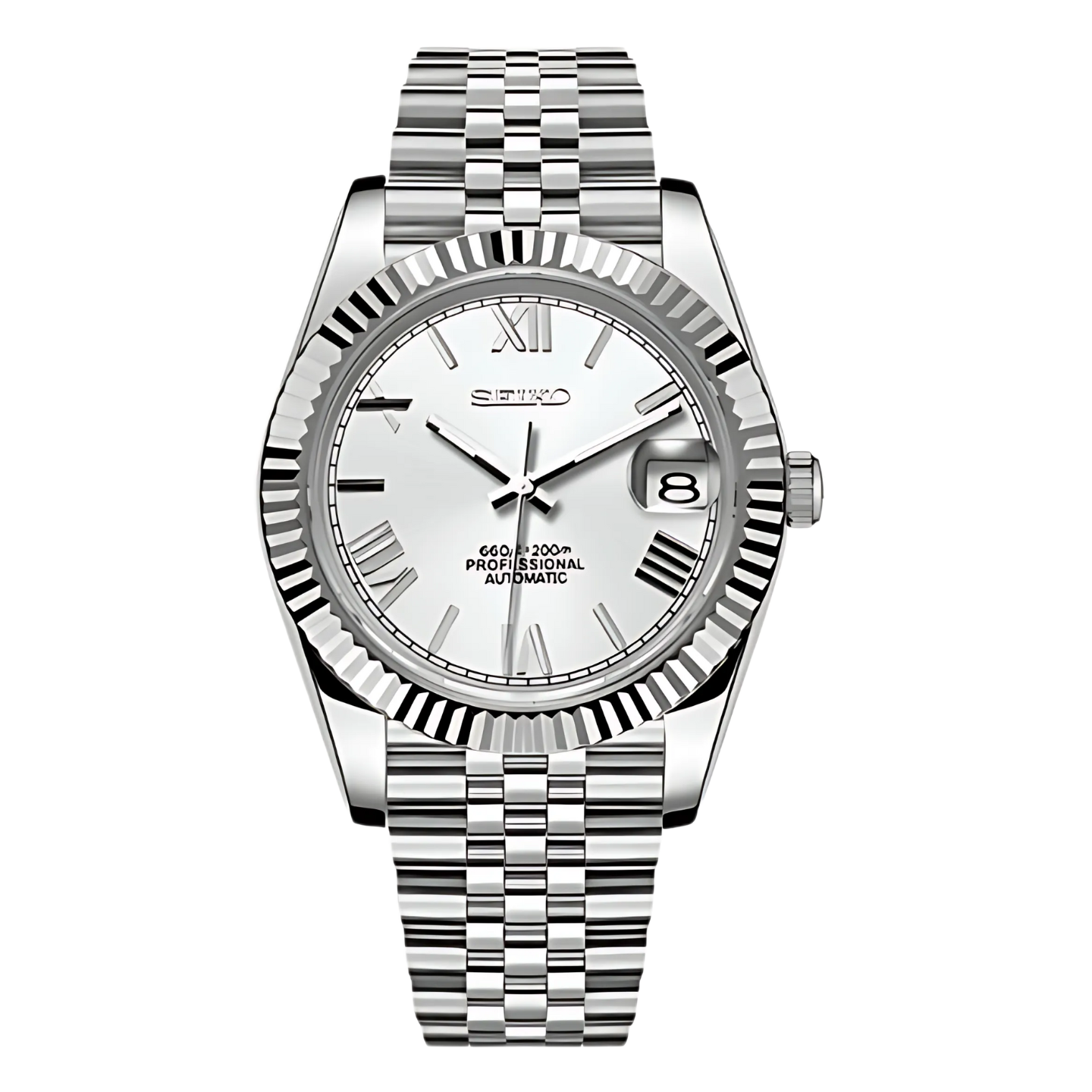 SEIKOJUST WHITE ROMAN