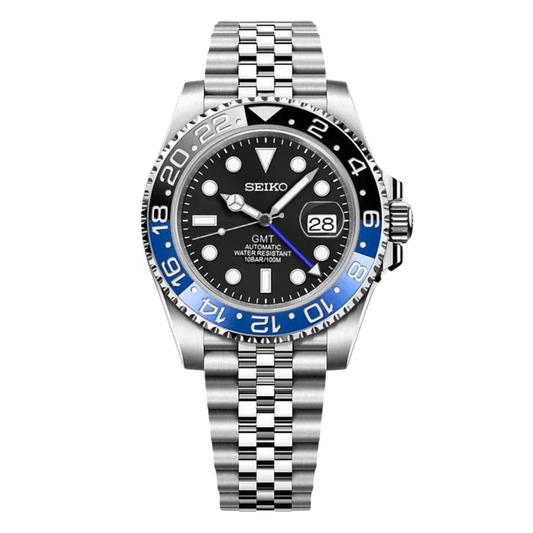 Seiko Mod Batgirl on a white background