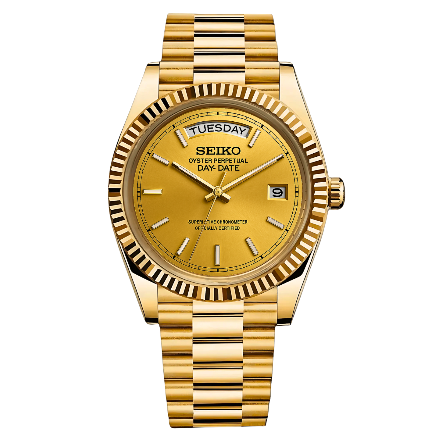 SEIKODATE FULL GOLD