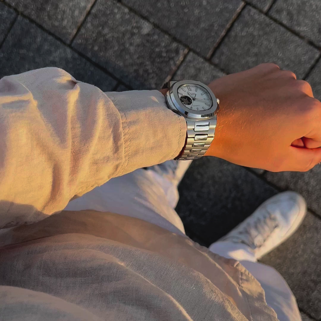 NAUTIKO WHITE OPEN HEART