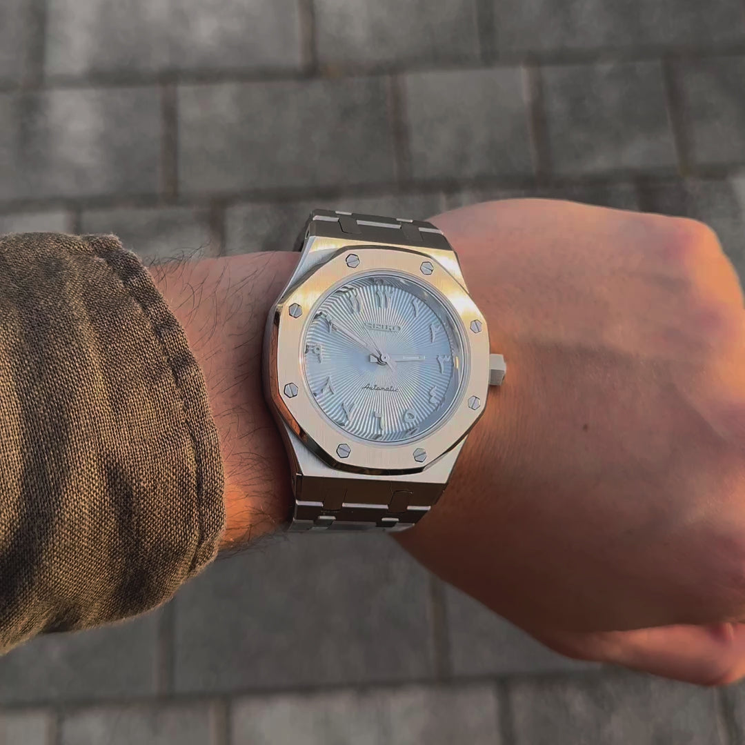 ROYAL SEIKOAK ICE BLUE ARABIC