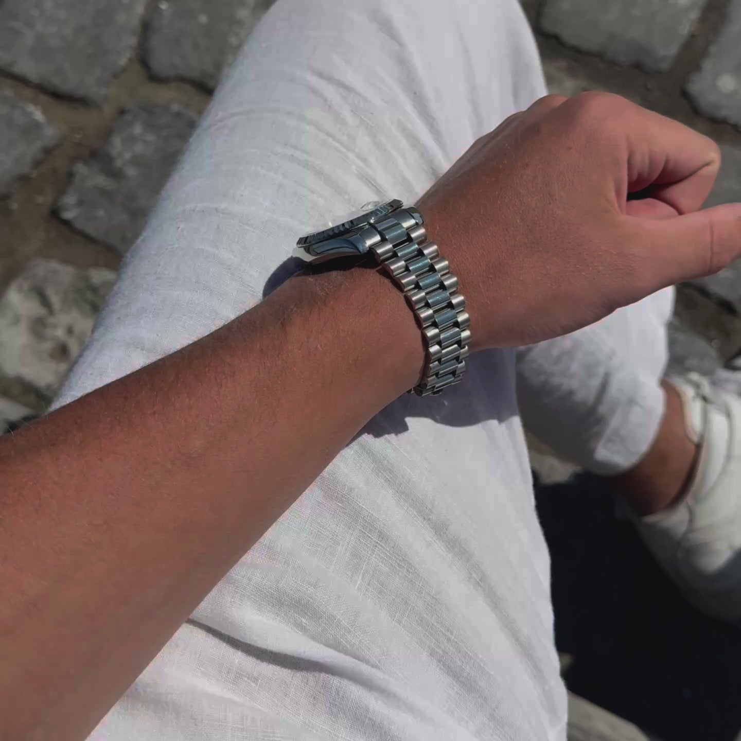 SEIKODATE WHITE ROMAN